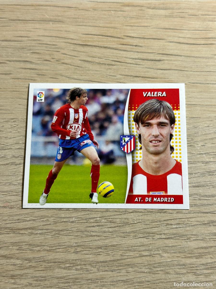 Cromos de Futebol: VALERA ATLETICO DE MADRID COLECCIONES ESTE LIGA 2006 2007 06 07 SIN PEGAR NUNCA PEGADO