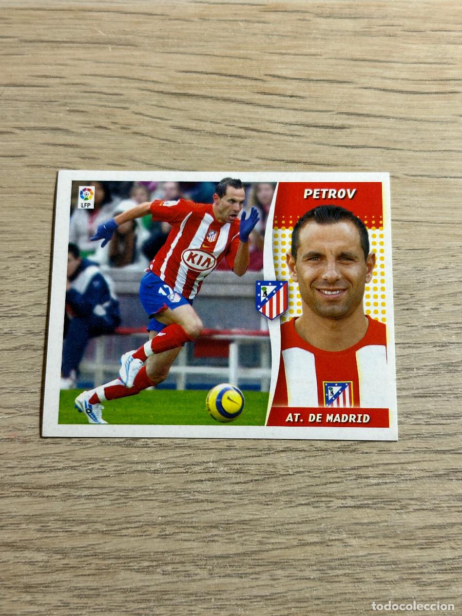 Fu&szlig;ball-Sticker: PETROV ATLETICO DE MADRID COLECCIONES ESTE LIGA 2006 2007 06 07 SIN PEGAR NUNCA PEGADO