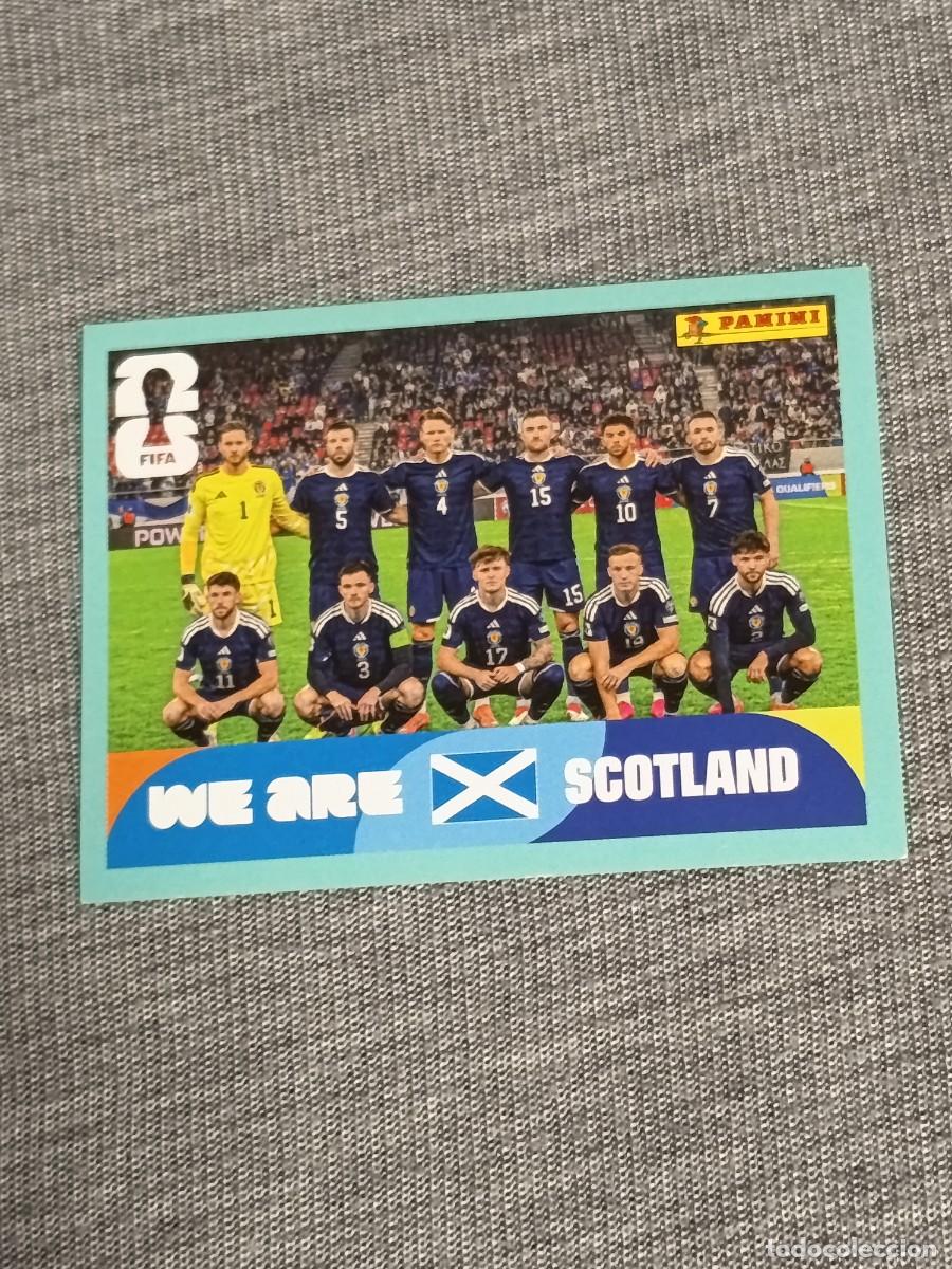 Fu&szlig;ball-Sticker: ALINEACION ESCOCIA SCO 13 STICKER MUNDIAL 2026 PANINI FIFA WORLD CUP NUEVO