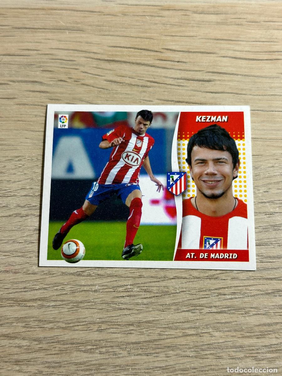 Fu&szlig;ball-Sticker: KEZMAN ATLETICO DE MADRID COLECCIONES ESTE LIGA 2006 2007 06 07 SIN PEGAR NUNCA PEGADO