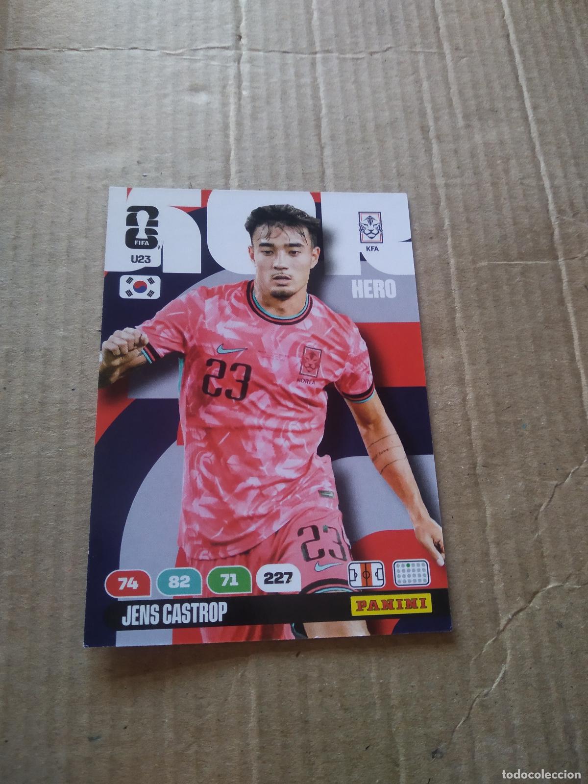 Fu&szlig;ball-Sticker: U23 jens castrop korea corea UPGRADE UPDATE CROMO FUTBOL PANINI ADRENALYN MUNDIAL 2026 WORLD CUP