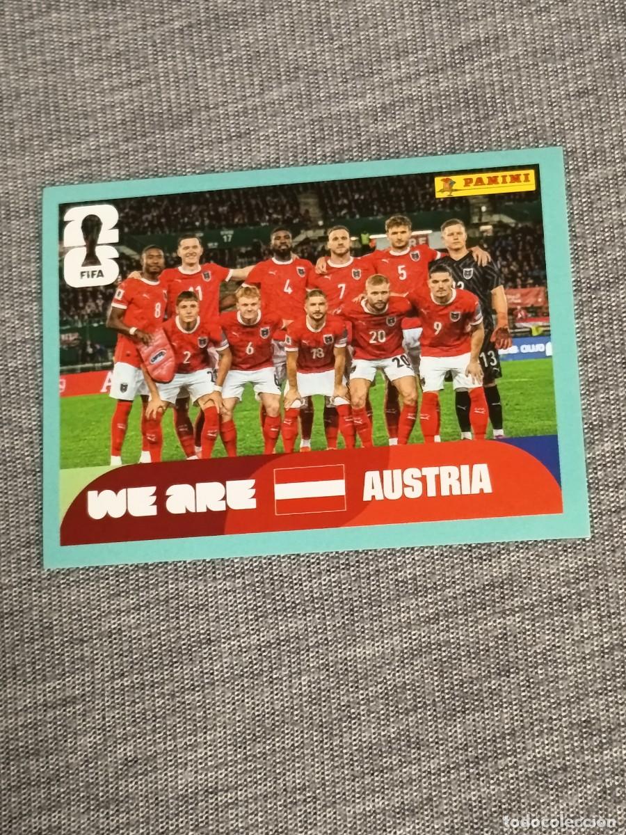 Fu&szlig;ball-Sticker: ALINEACION AUSTRIA AUT 13 STICKER MUNDIAL 2026 PANINI FIFA WORLD CUP NUEVO
