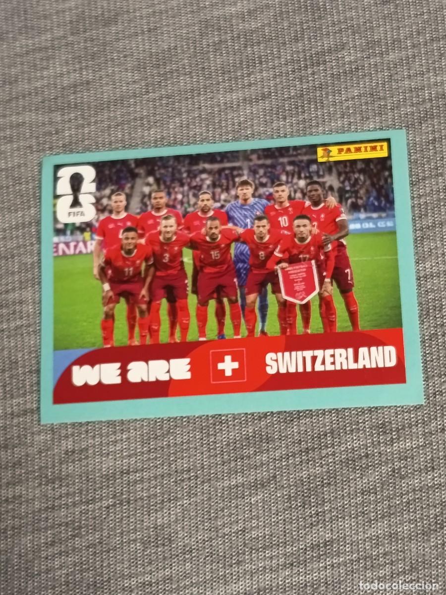 Cartes &agrave; collectionner de Football: ALINEACION SUIZA SUI 13 STICKER MUNDIAL 2026 PANINI FIFA WORLD CUP NUEVO