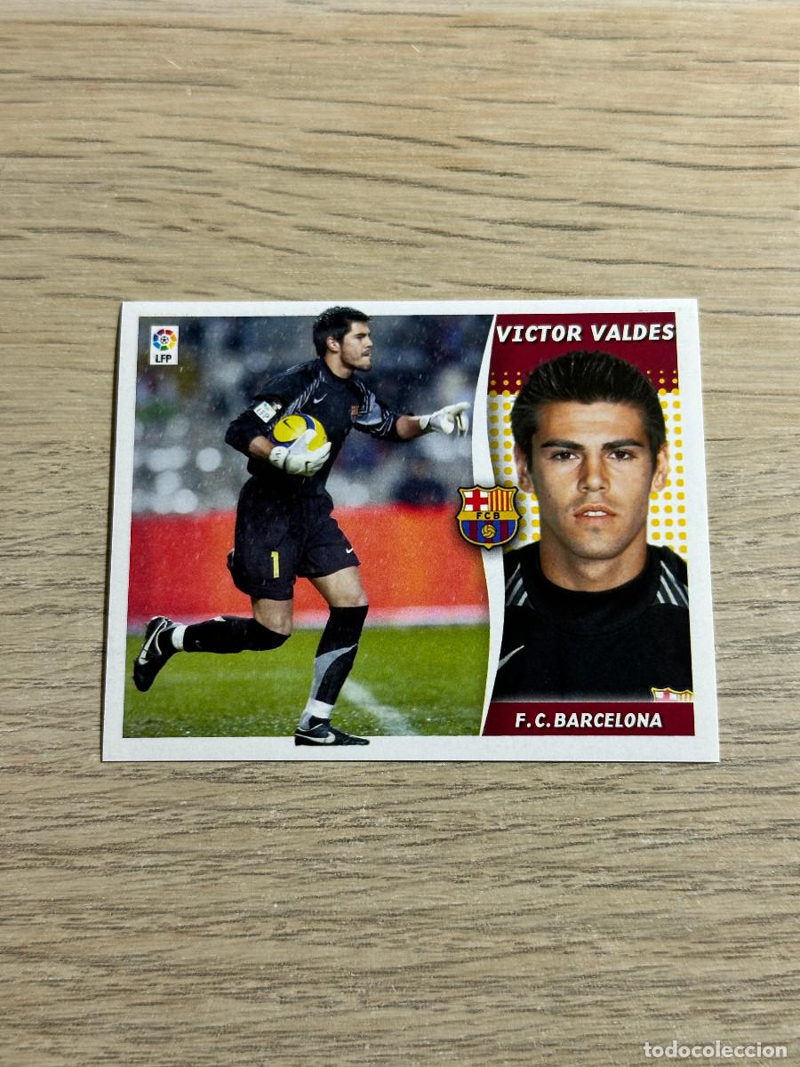 Cartes &agrave; collectionner de Football: VICTOR VALDES FC BARCELONA COLECCIONES ESTE LIGA 2006 2007 06 07 SIN PEGAR NUNCA PEGADO