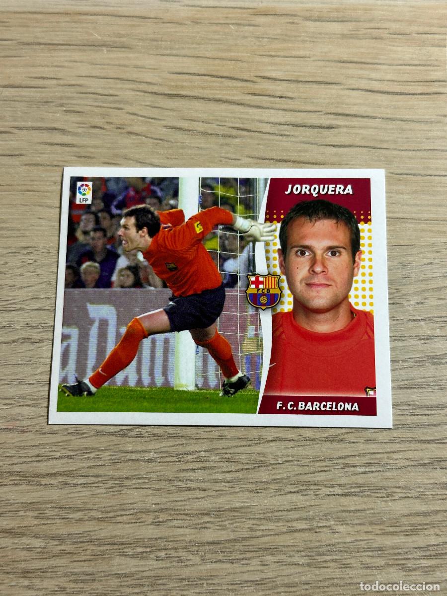 Cartes &agrave; collectionner de Football: JORQUERA FC BARCELONA COLECCIONES ESTE LIGA 2006 2007 06 07 SIN PEGAR NUNCA PEGADO