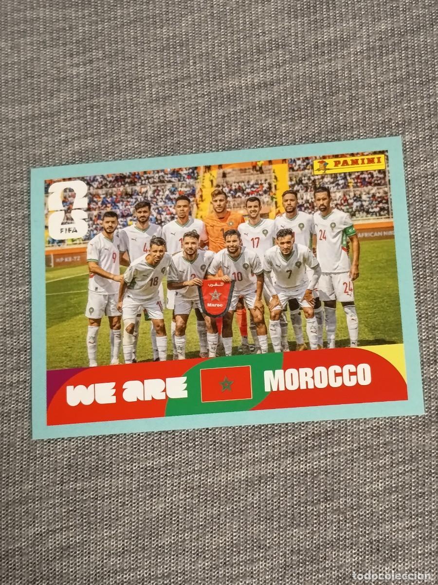 Football Stickers: ALINEACION MARRUECOS MAR 13 STICKER MUNDIAL 2026 PANINI FIFA WORLD CUP NUEVO