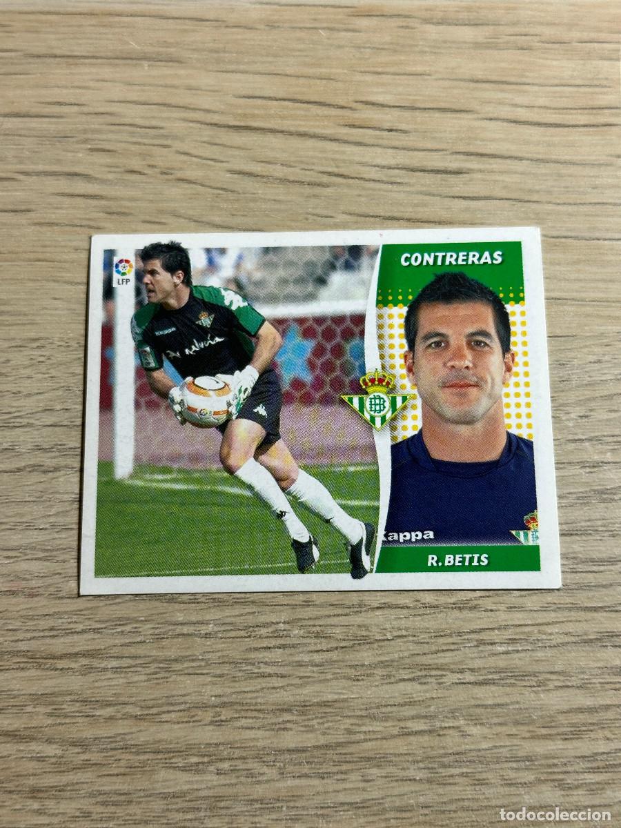 Cromos de f&uacute;tbol: CONTRERAS BETIS COLECCIONES ESTE LIGA 2006 2007 06 07 SIN PEGAR NUNCA PEGADO