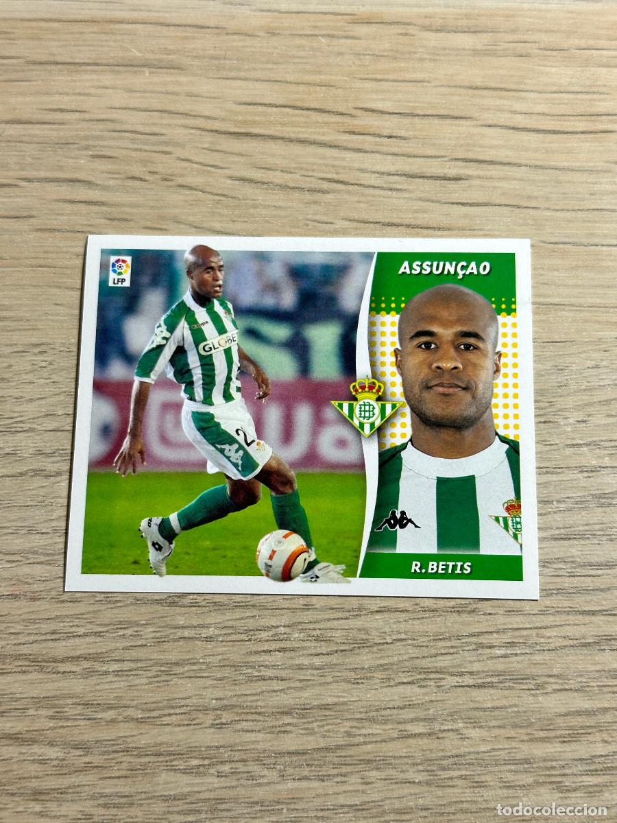 Cromos de f&uacute;tbol: ASSUN&Ccedil;AO BETIS COLECCIONES ESTE LIGA 2006 2007 06 07 SIN PEGAR NUNCA PEGADO