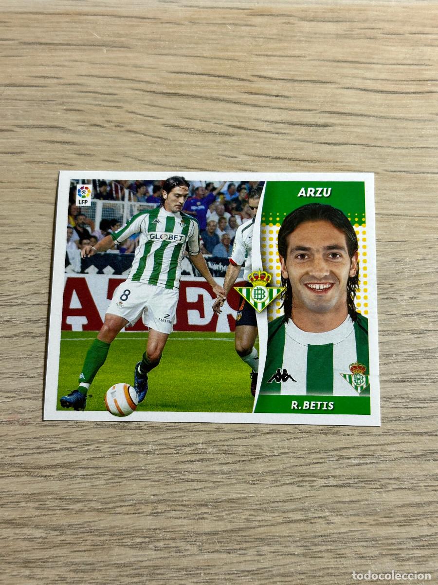 Cromos de f&uacute;tbol: ARZU BETIS COLECCIONES ESTE LIGA 2006 2007 06 07 SIN PEGAR NUNCA PEGADO