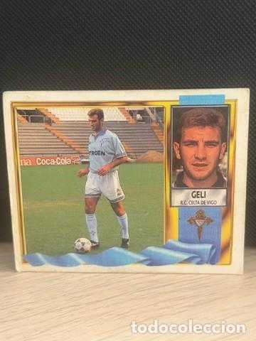 Fu&szlig;ball-Sticker: LIGA 94 95 - Ediciones Este - Geli COLOCA - Real Celta