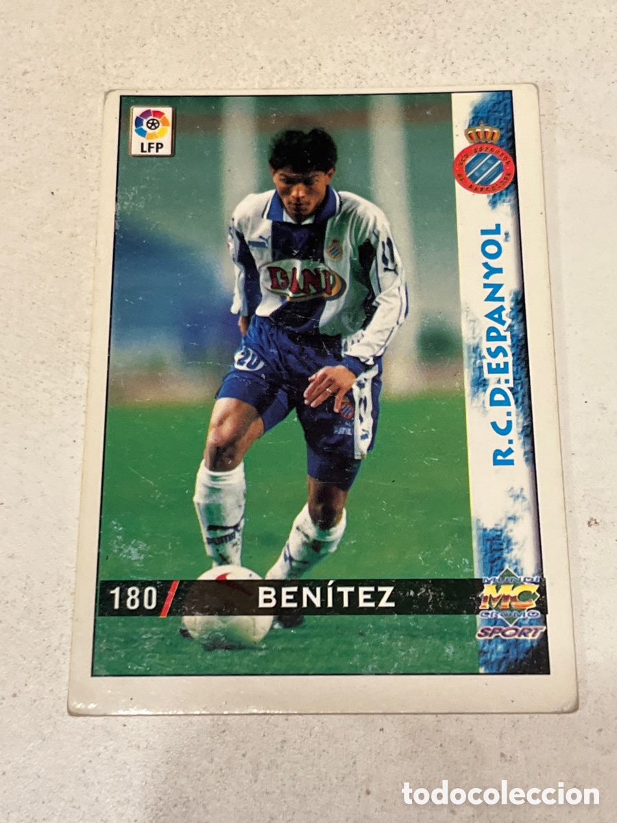 Cromos de f&uacute;tbol: Cromo Mundi Cromo Sport N&deg;180 Ben&iacute;tez R.C.D Epanyol Liga 98-99