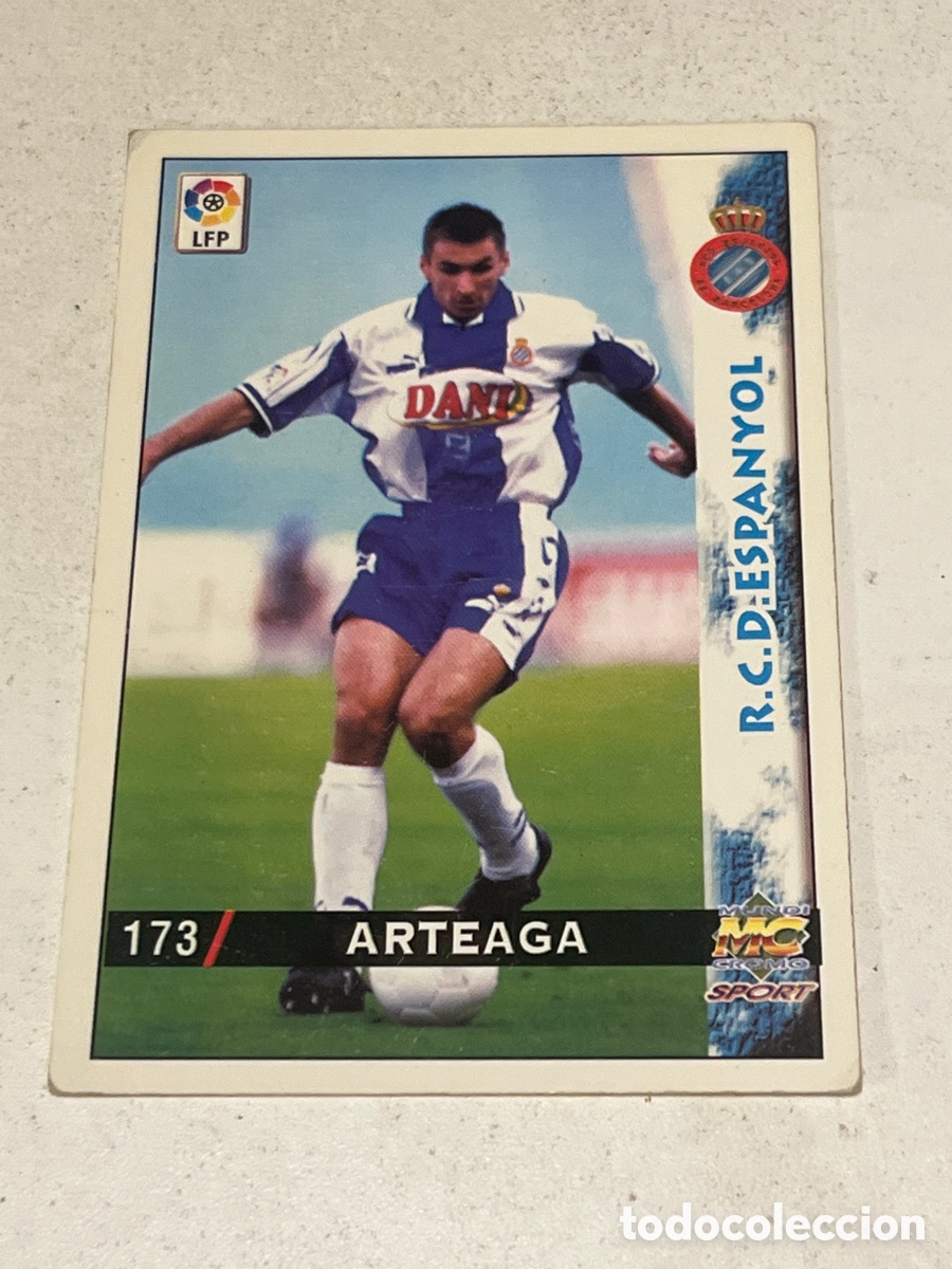 Cromos de f&uacute;tbol: Cromo Mundi Cromo Sport N&deg;173 Arteaga R.C.D Epanyol Liga 98-99