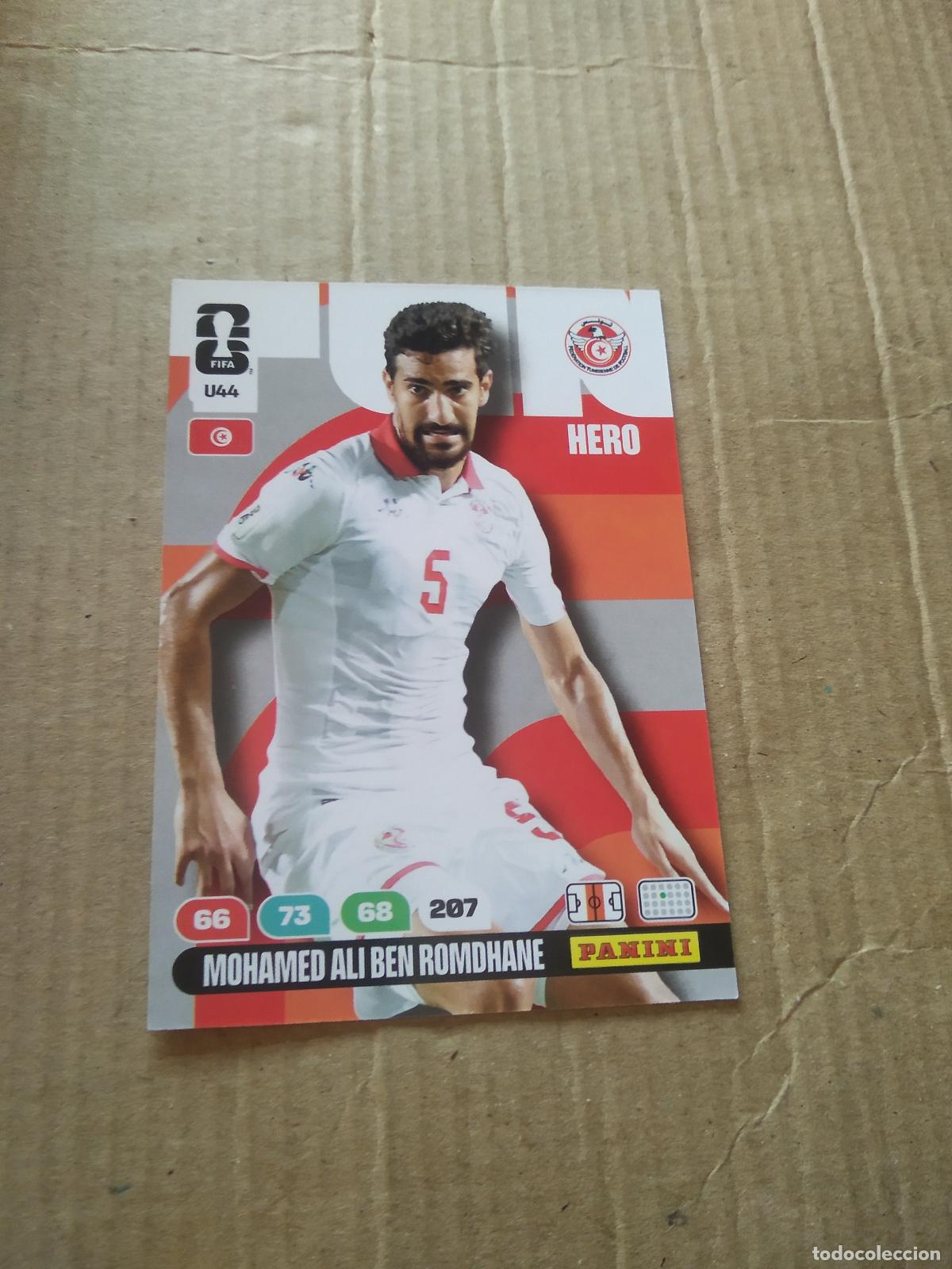 Cartes &agrave; collectionner de Football: U44 ALI BEN ROMDHANE TUNEZ UPGRADE UPDATE CROMO FUTBOL PANINI ADRENALYN MUNDIAL 2026 WORLD CUP