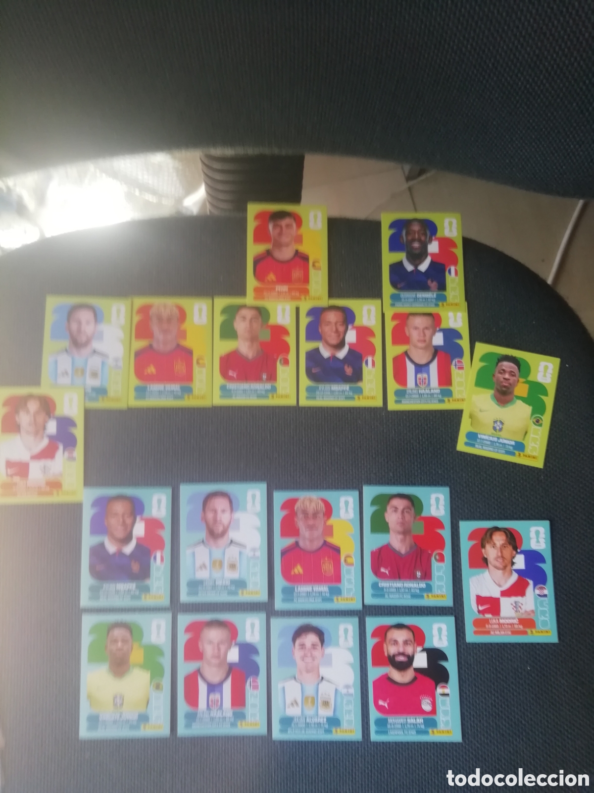 Cromos de Futebol: Cromos Mundial 2026. Las 2 versiones