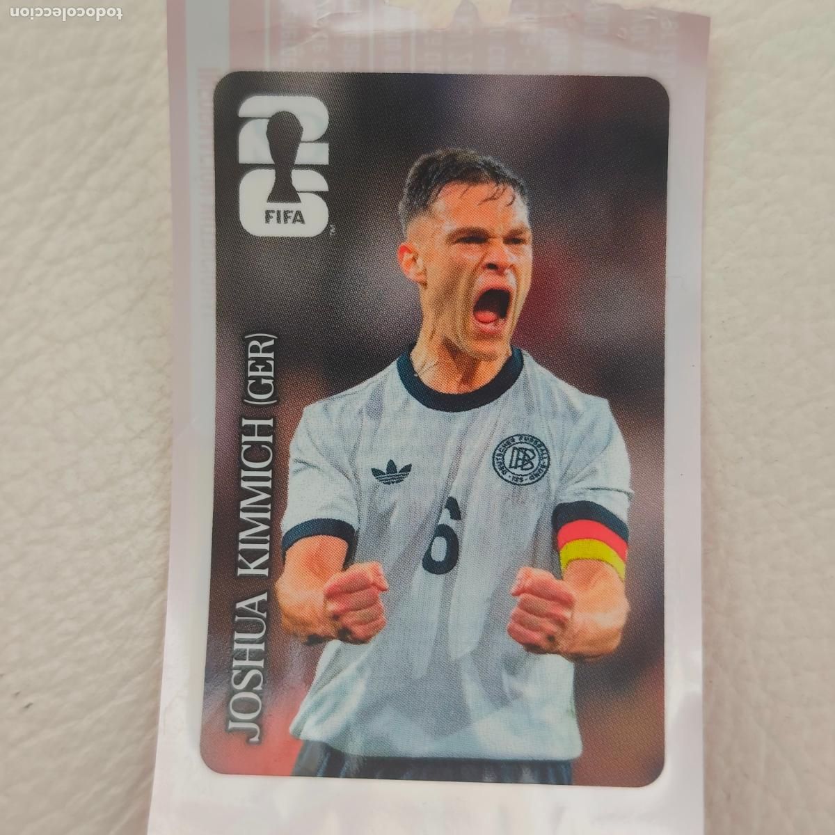 Cromos de f&uacute;tbol: JOSHUA KIMMICH (ALEMANIA). CROMO PANINI PROMOCI&Oacute;N COCA-COLA MUNDIAL FIFA 2026.