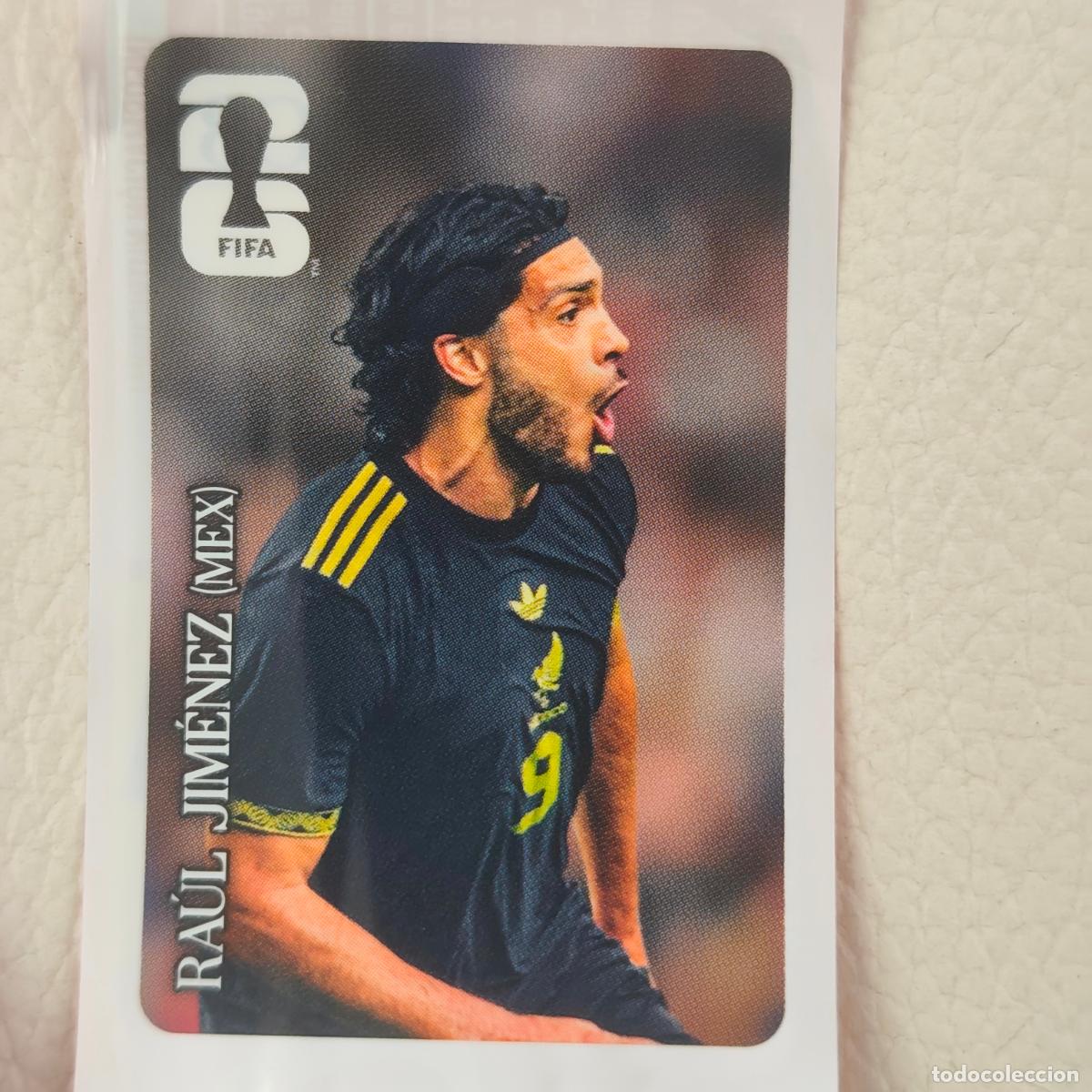 Cromos de f&uacute;tbol: RAUL JIMENEZ COCA COLA COCACOLA ESPA&Ntilde;A EDICION LIMITADA FIFA WORLD CUP 26 MUNDIAL 2026 SIN PEGAR