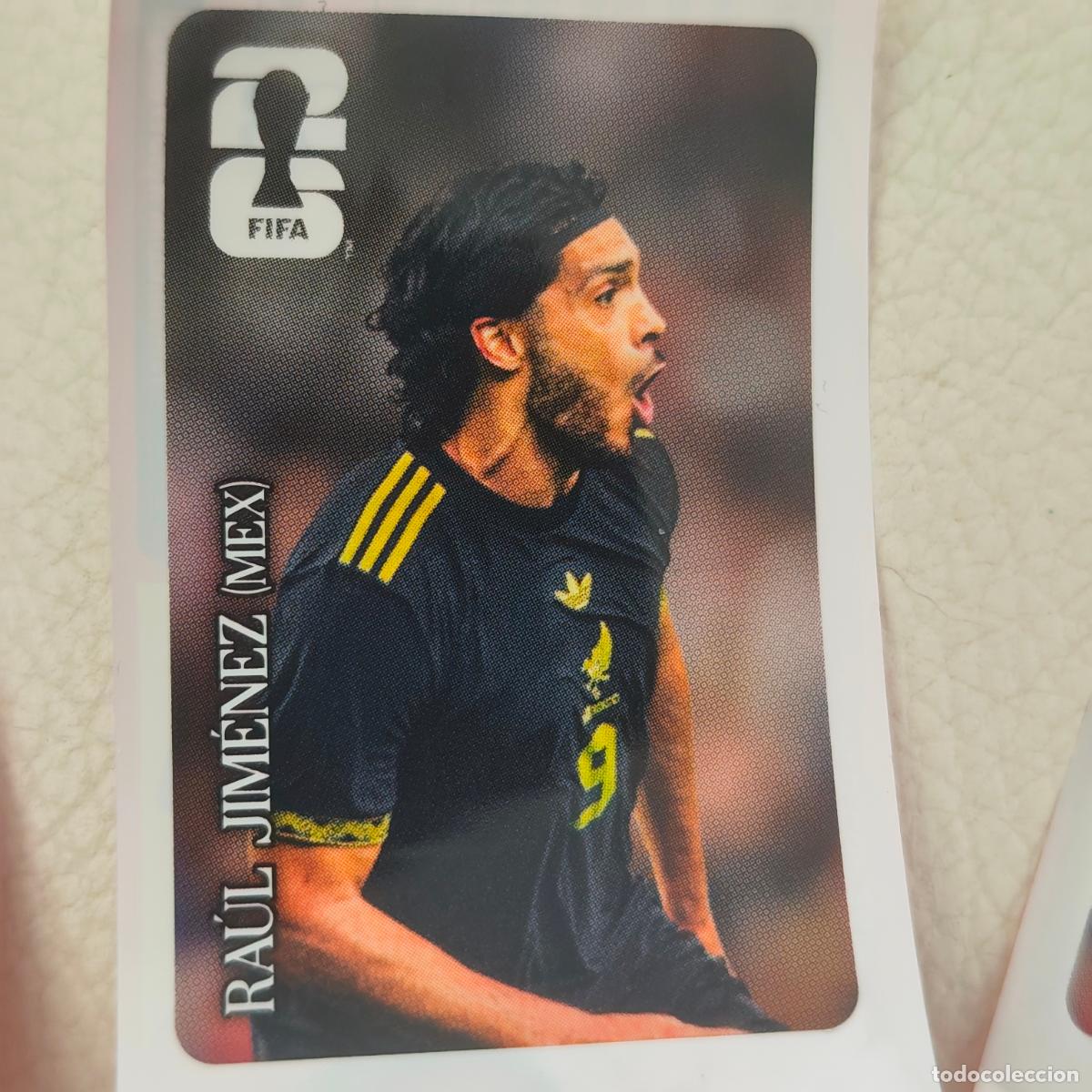 Cromos de f&uacute;tbol: RAUL JIMENEZ COCA COLA COCACOLA ESPA&Ntilde;A EDICION LIMITADA FIFA WORLD CUP 26 MUNDIAL 2026 SIN PEGAR