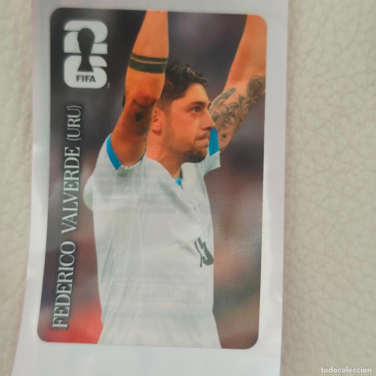 Cartes &agrave; collectionner de Football: FEDERICO VALVERDE URUGUAY COCA COLA CC5 WORLD CUP 2026 USA CAN MEX MUNDIAL 26 PANINI