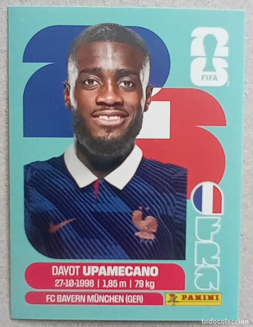 Football Stickers: Figurina Panini 2026 Cromo World Cup Usa Mundial 2026 Dayot Upamecano France n FRA 6