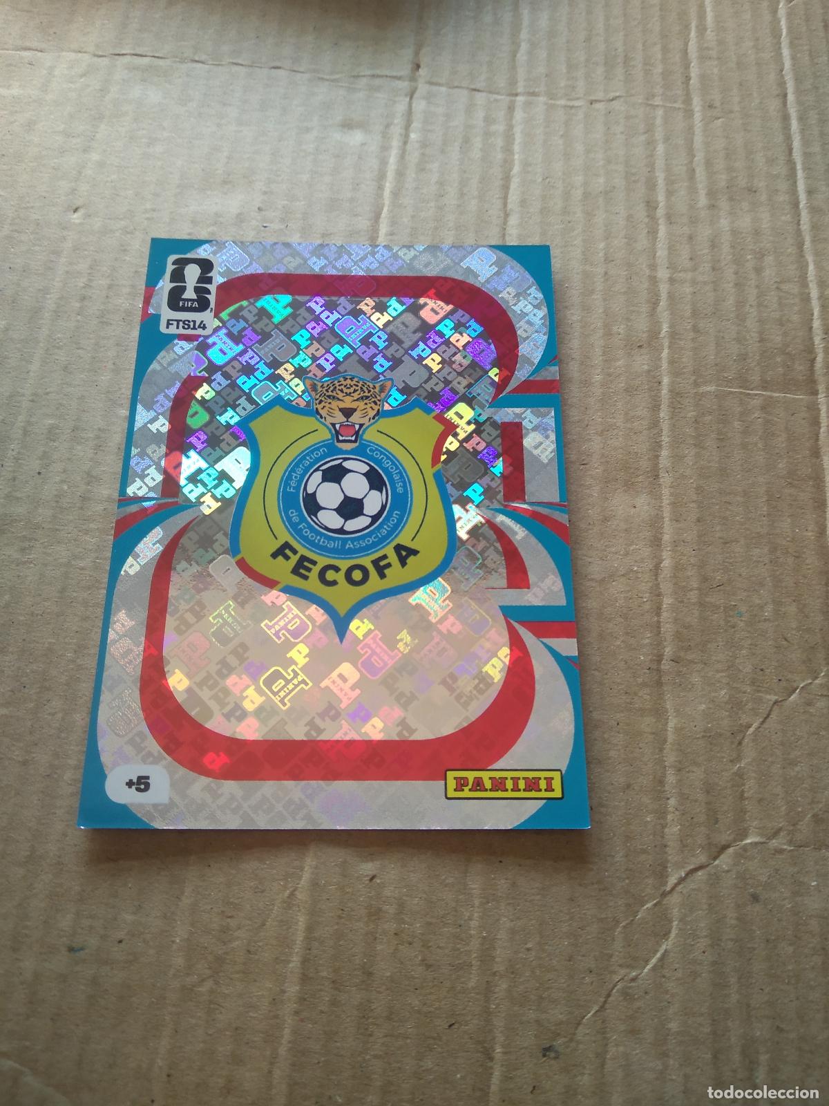 Football Stickers: FTS14 ESCUDO CONGO FINAL TEAM SET CROMO FUTBOL PANINI ADRENALYN MUNDIAL 2026