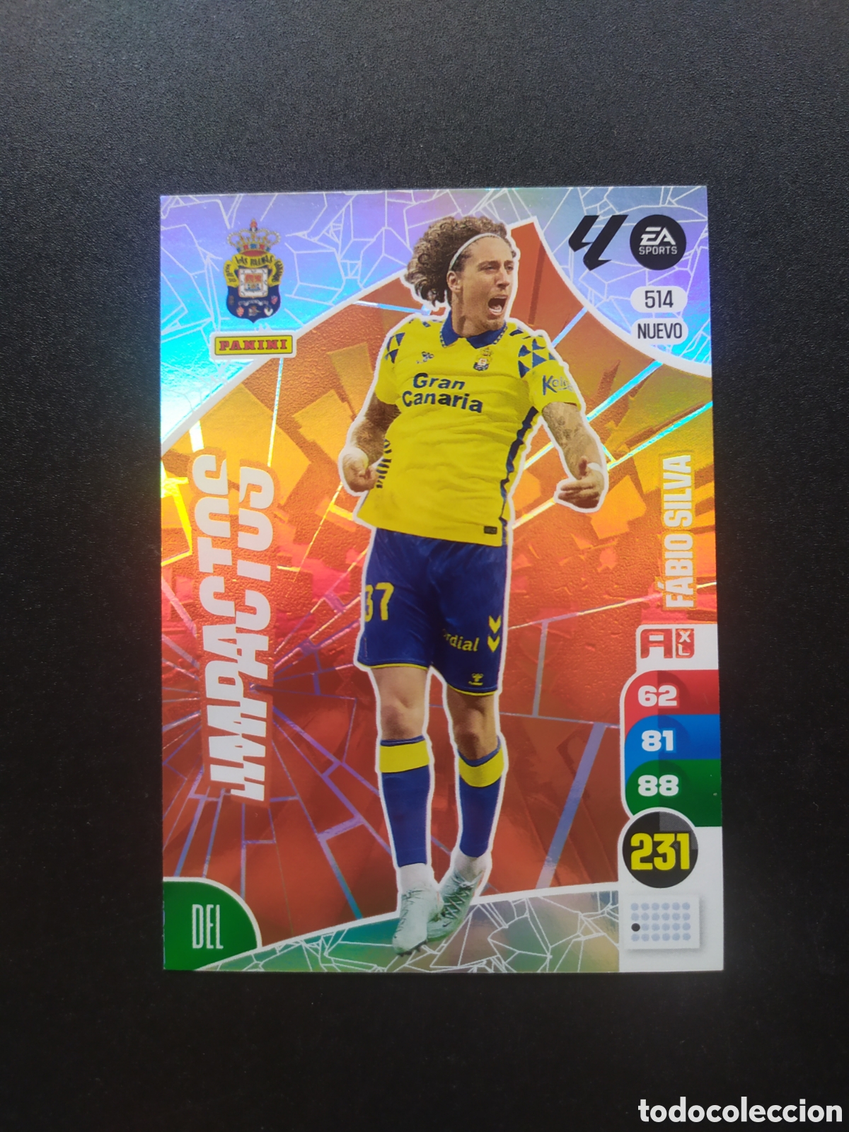 Football Stickers: Adrenalyn 2024 2025 24 25 panini Fabio Silva nuevo impactos n&deg; 514 Las Palmas