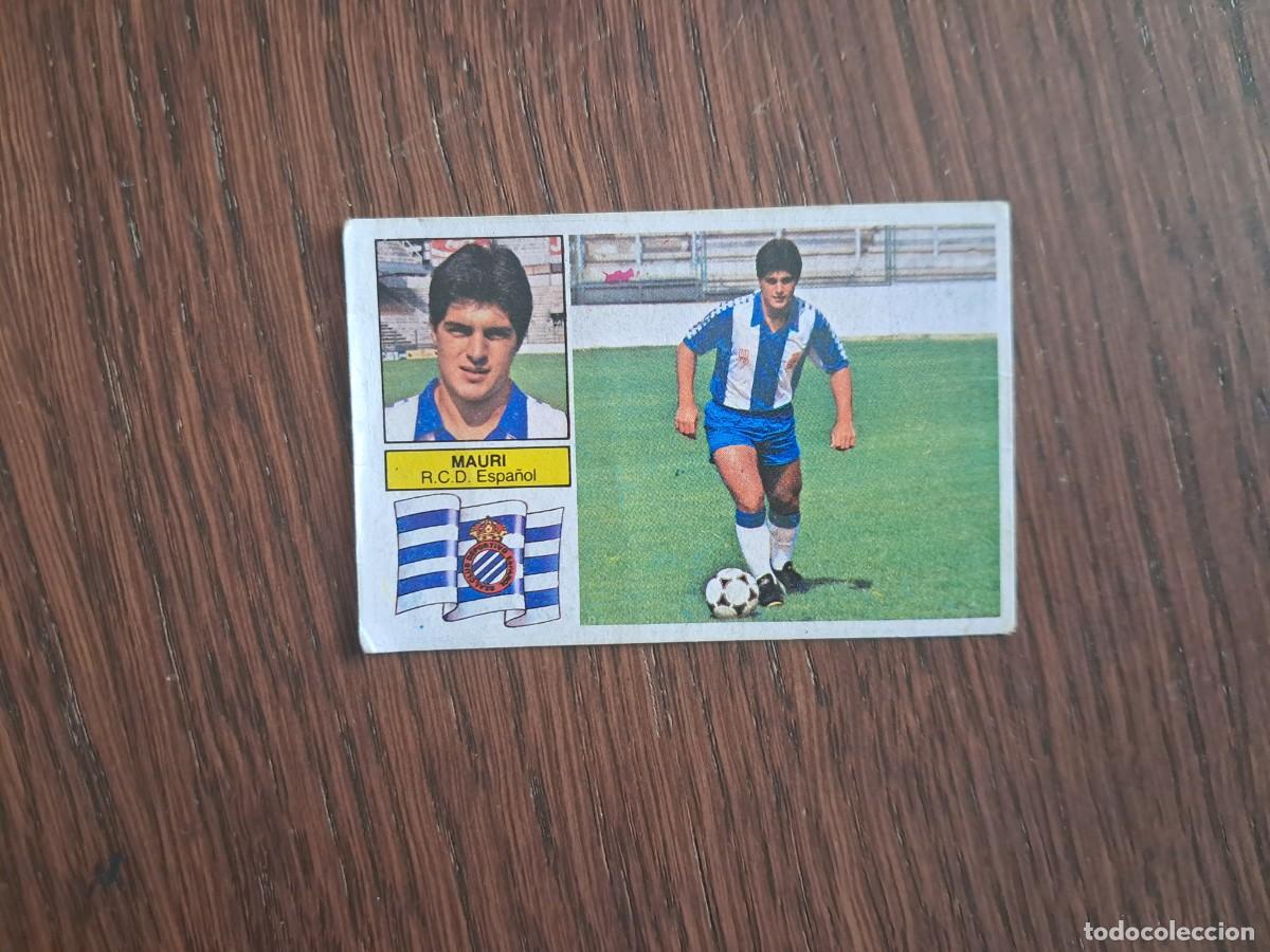 Cromos de f&uacute;tbol: cromo de futbol, ediciones Este, liga 82-83, Mauri, ultimos fichajes n&ordm; 24 ,R.C.D. Espa&ntilde;ol,sin pegar