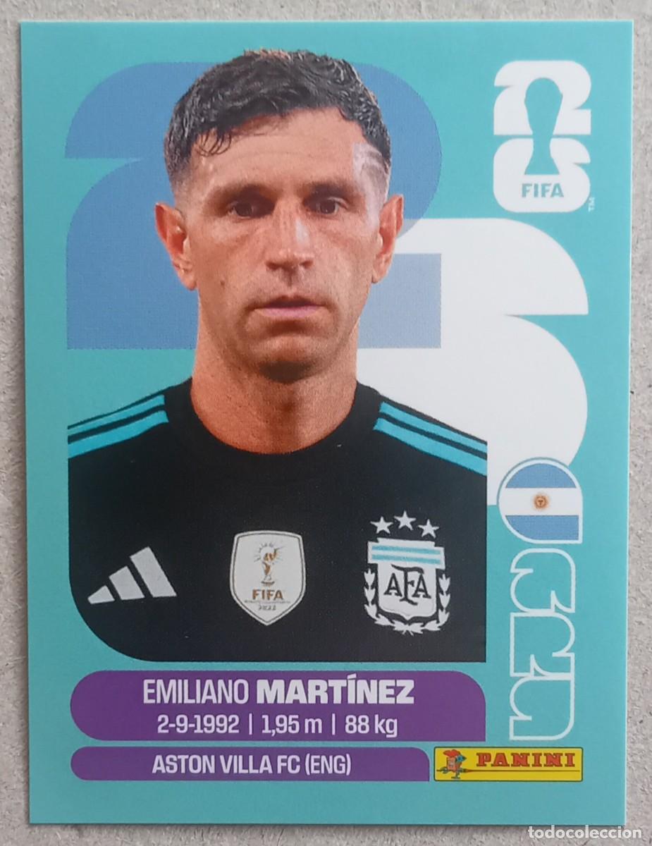Cromos de f&uacute;tbol: Figurina Panini 2026 Cromo World Cup Usa Mundial 2026 Emiliano Martinez Argentina n ARG 2