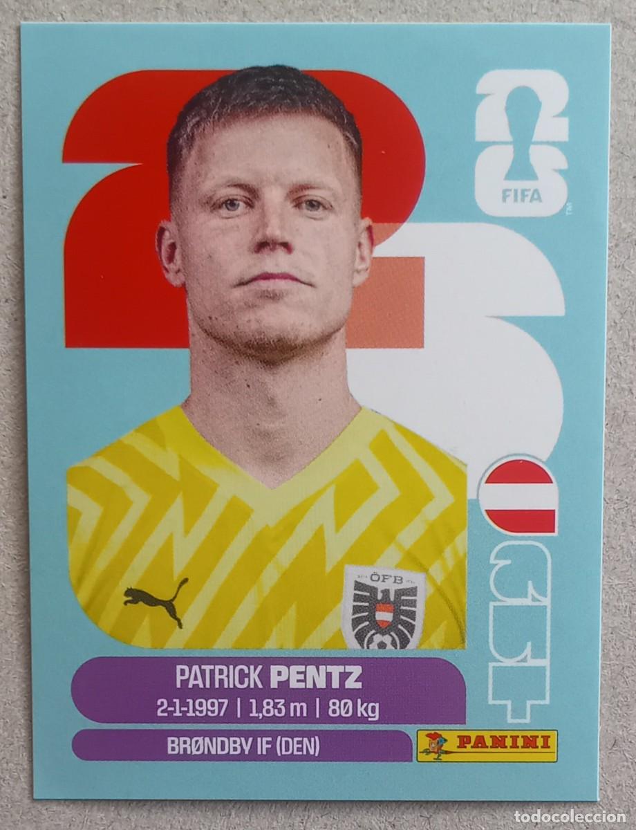 Cromos de f&uacute;tbol: Figurina Panini 2026 Cromo World Cup Usa Mundial 2026 Patrick Pentz Austria n AUT 3