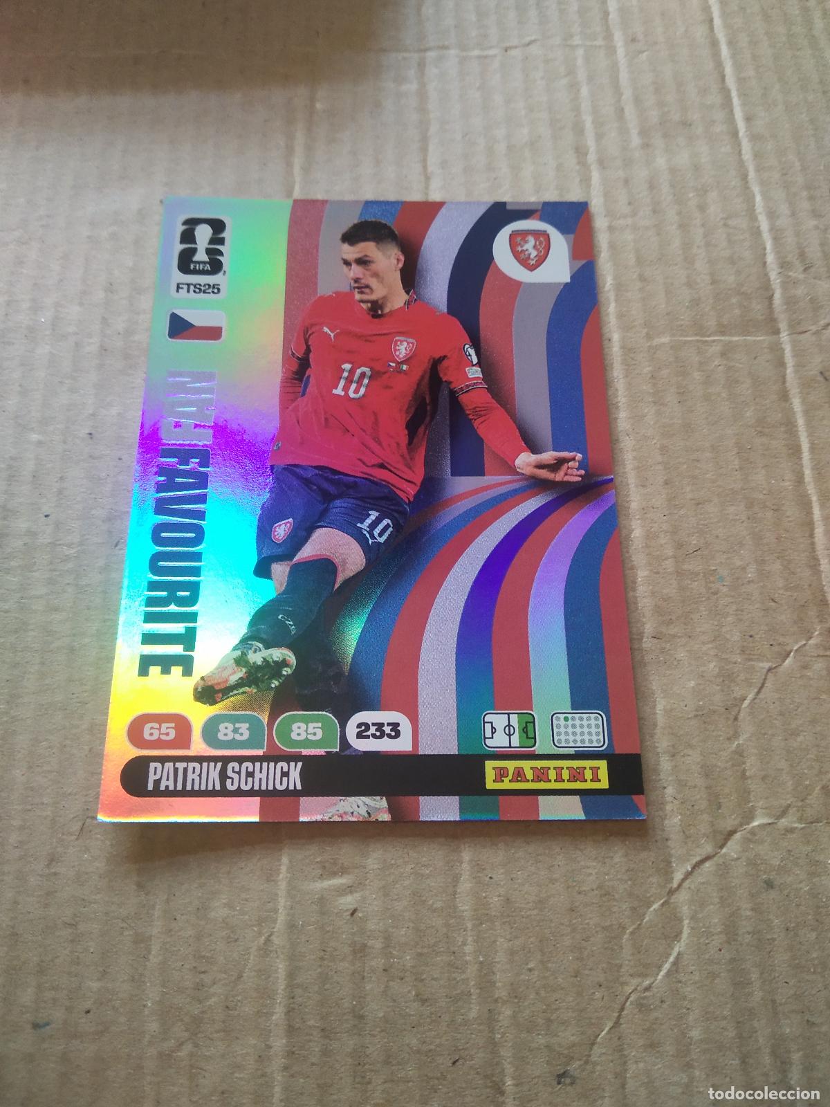Cromos de f&uacute;tbol: FTS25 PATRIK SCHICK REPUBLICA CHECA FINAL TEAM SET CROMO FUTBOL PANINI ADRENALYN MUNDIAL 2026