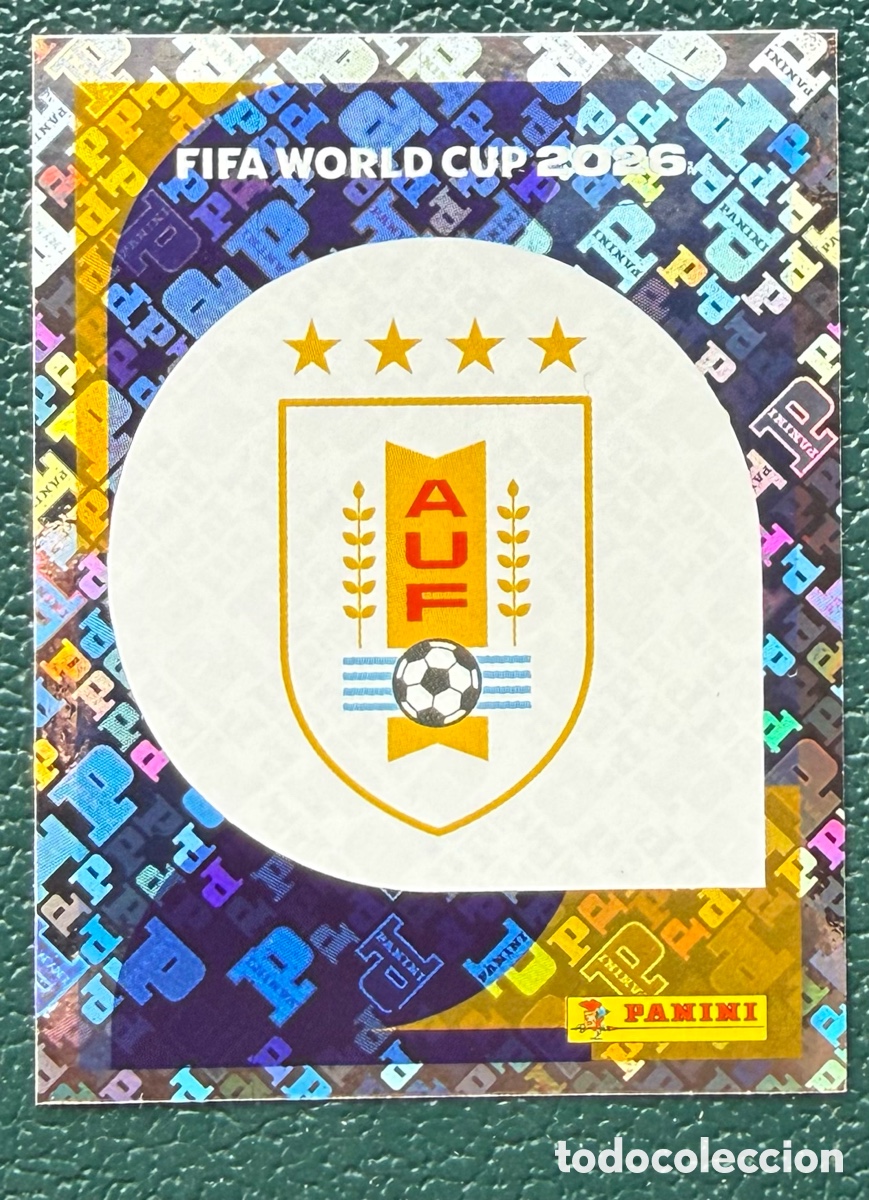 Cartes &agrave; collectionner de Football: URU 1 ESCUDO URUGUAY CROMOS ALBUM FIFA WORLD CUP MUNDIAL 2026 PANINI