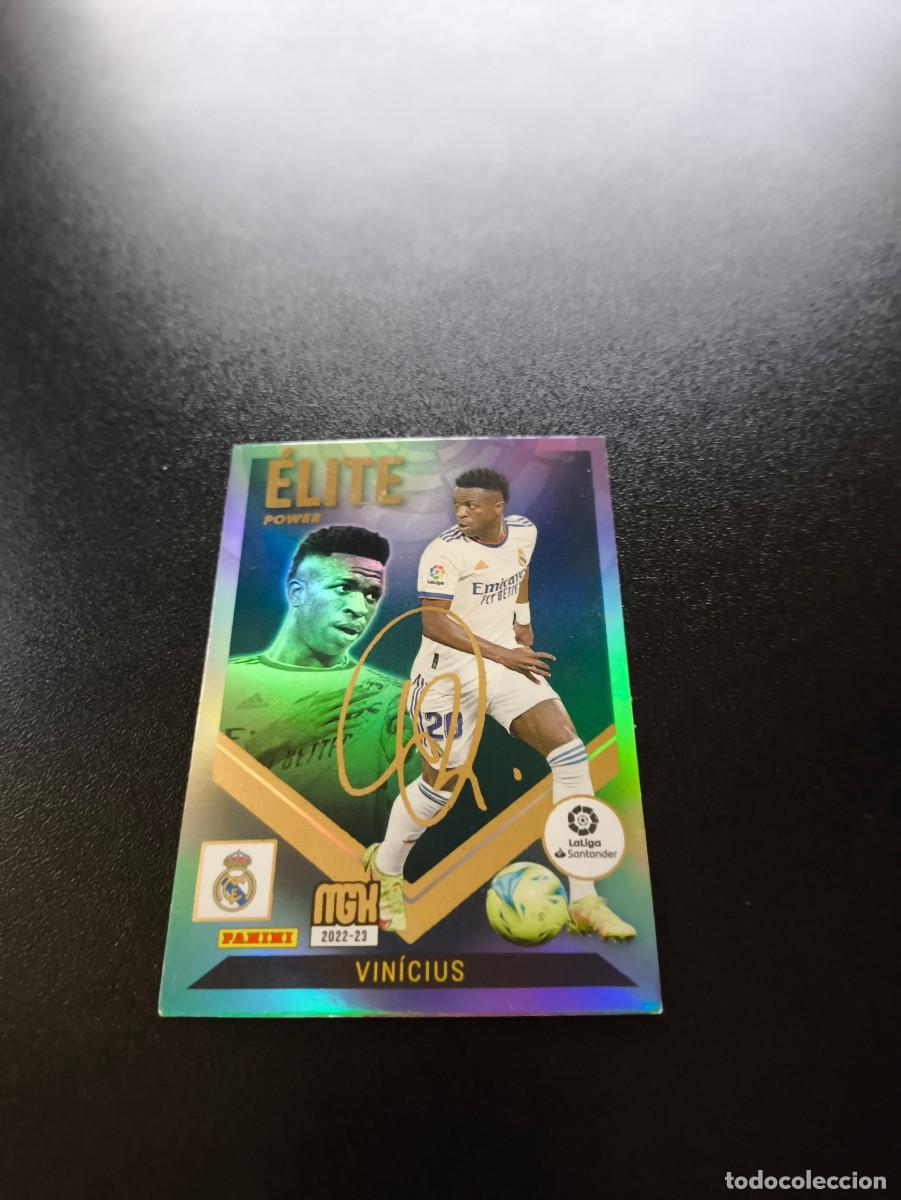 Fu&szlig;ball-Sticker: 9 Vinicius REAL MADRID ELITE POWER PANINI LIGA MEGACRACKS MGK 2022 2023 22 23 NO ESTE ADRENALYN