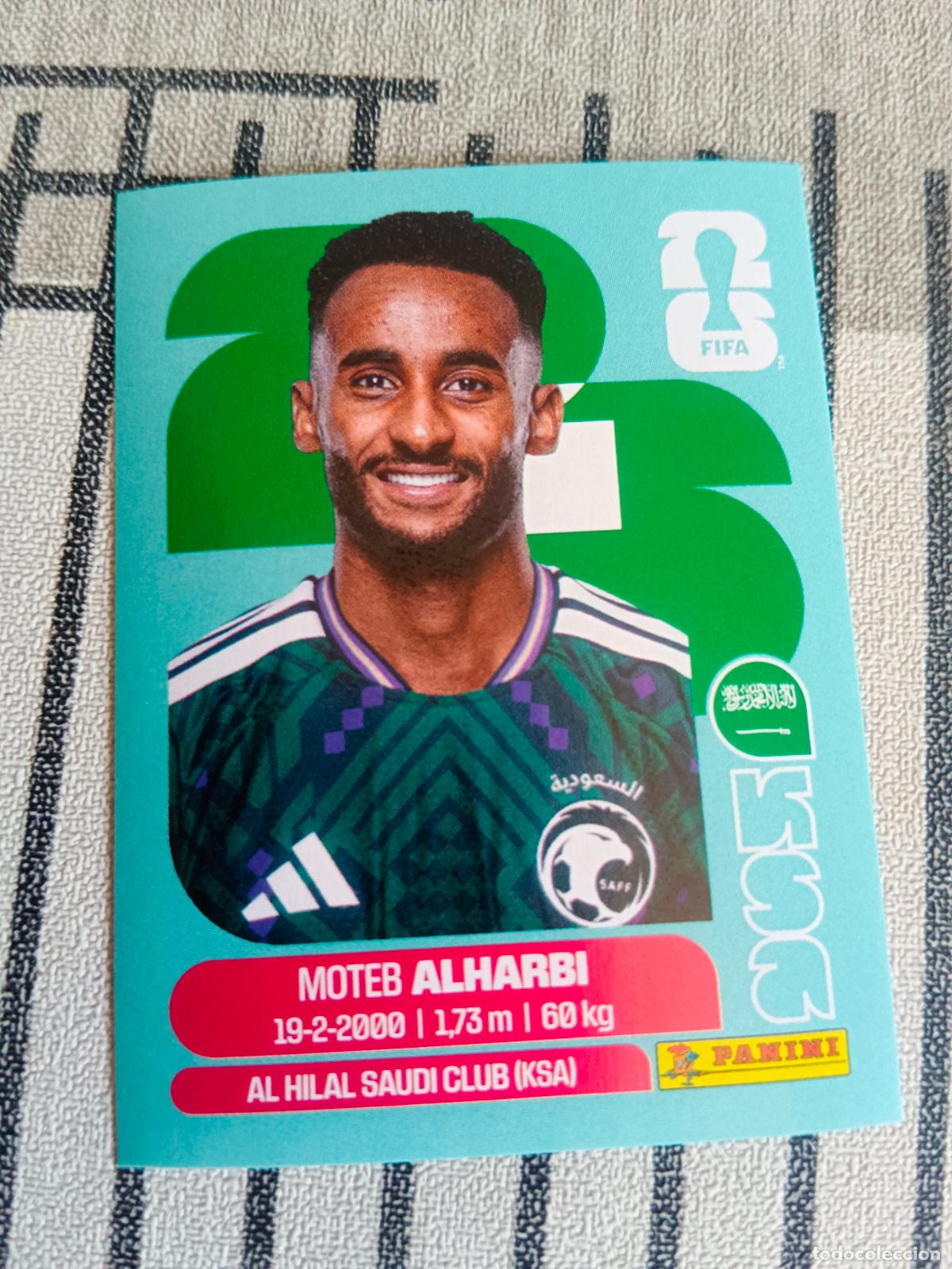 Figurine di Calcio: MUNDIAL 2026 ESTADOS UNIDOS USA MEXICO MEJICO CANADA KSA 7 KSA7 MOTEB ALHARBI ARABIA SAUDI FIFA