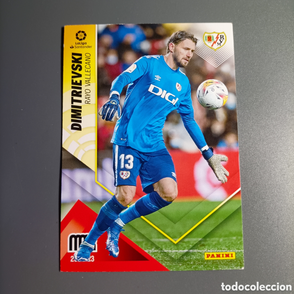 Cromos de f&uacute;tbol: MEGACRACKS LIGA 2022-2023 (RAYO) №263 DIMITRIEVSKI