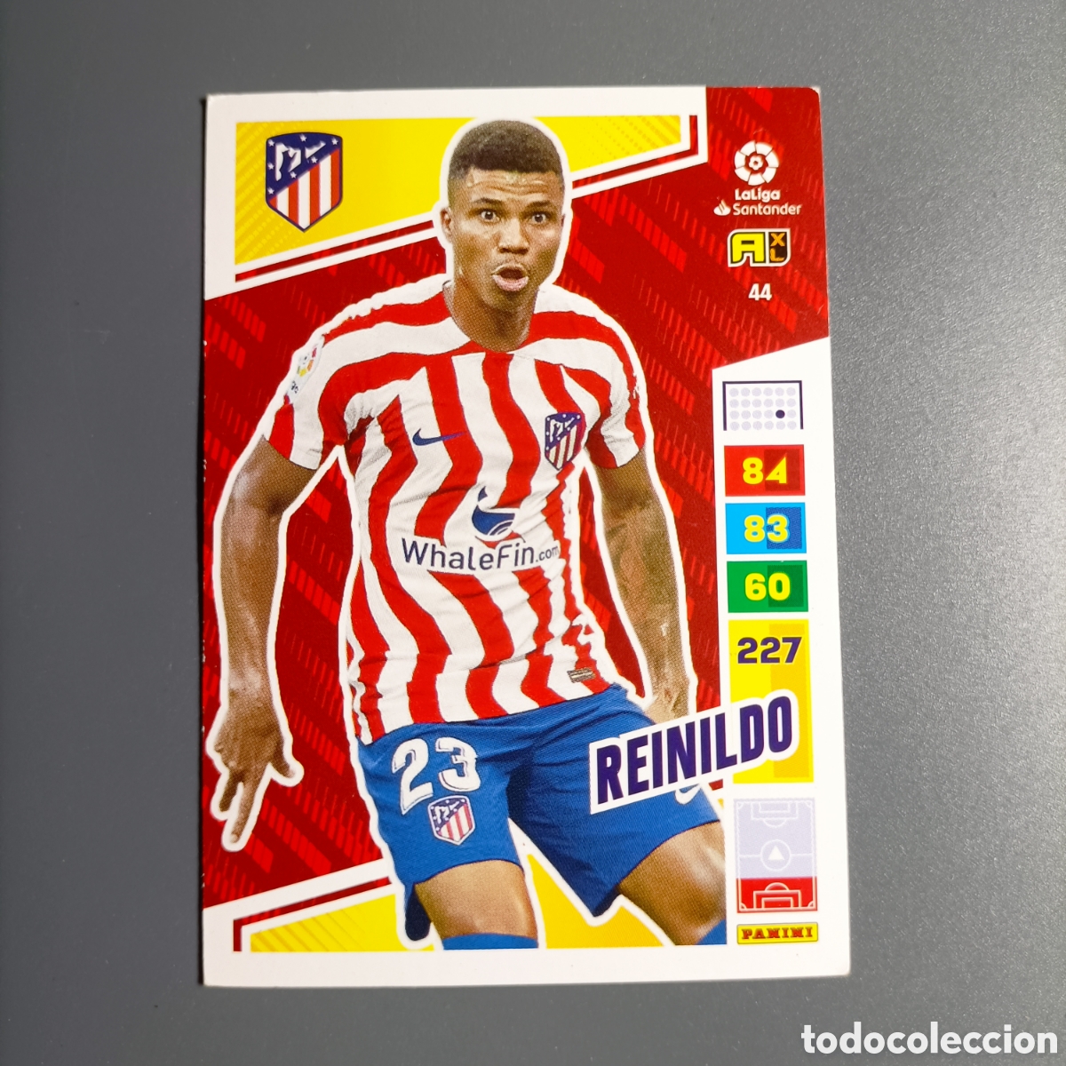 Cromos de f&uacute;tbol: ADRENALYN LIGA 2022-2023 (ATL&Eacute;TICO) №44 REINILDO