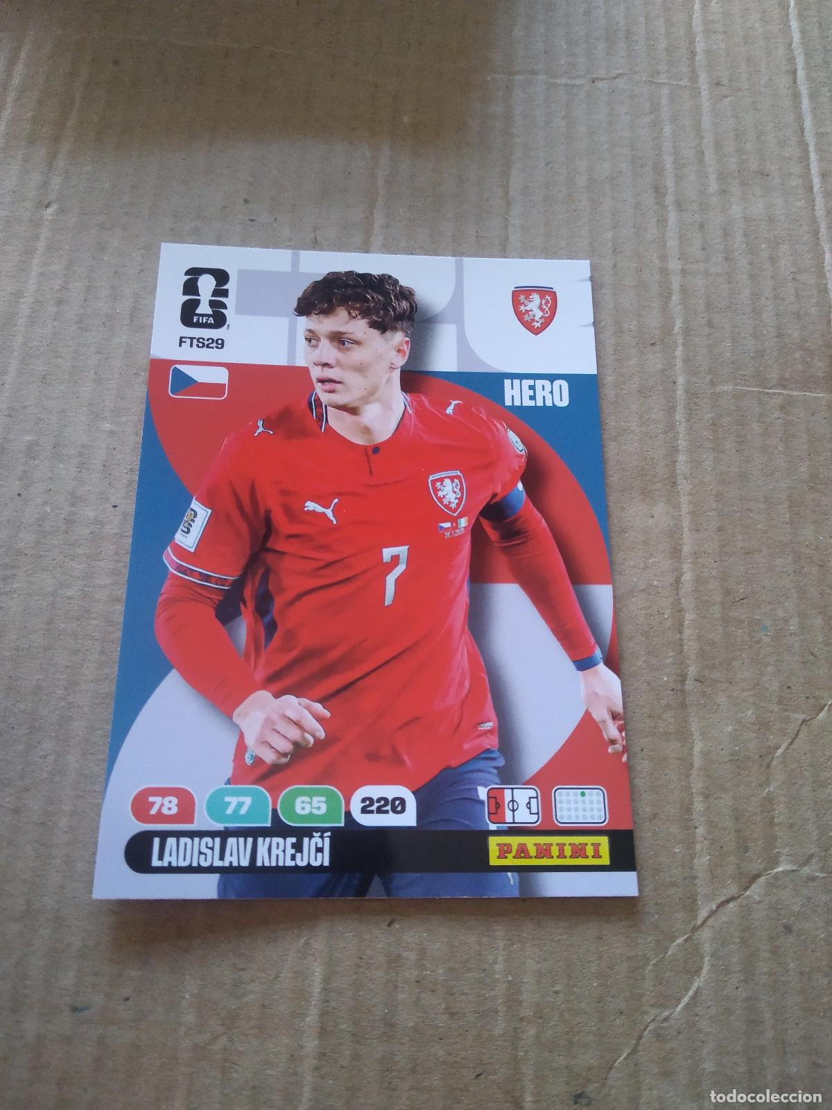 Cromos de f&uacute;tbol: FTS29 LADISLAV KREJCI REPUBLICA CHECA FINAL TEAM SET CROMO FUTBOL PANINI ADRENALYN MUNDIAL 2026