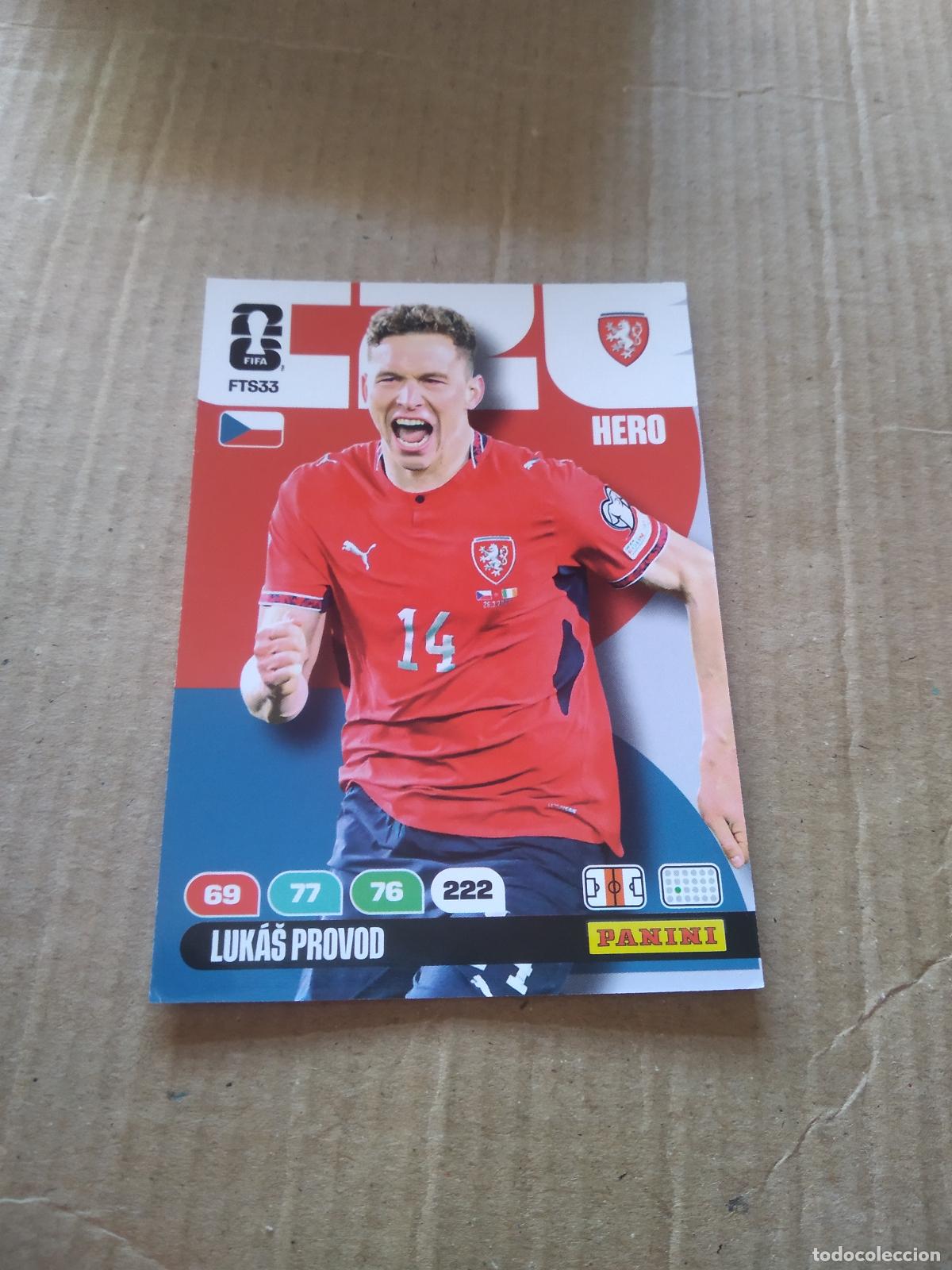 Cromos de f&uacute;tbol: FTS33 LUKAS PROVOD REPUBLICA CHECA FINAL TEAM SET CROMO FUTBOL PANINI ADRENALYN MUNDIAL 2026
