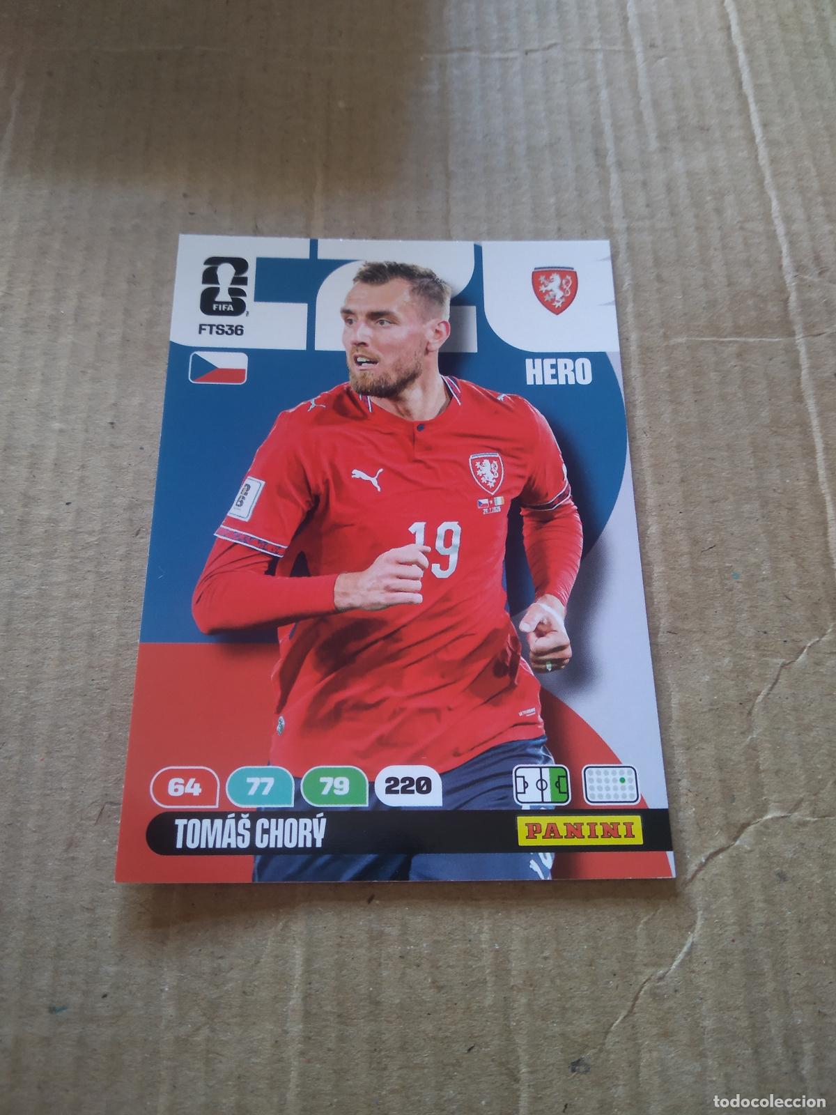 Cromos de f&uacute;tbol: FTS36 TOMAS CHORY REPUBLICA CHECA FINAL TEAM SET CROMO FUTBOL PANINI ADRENALYN MUNDIAL 2026