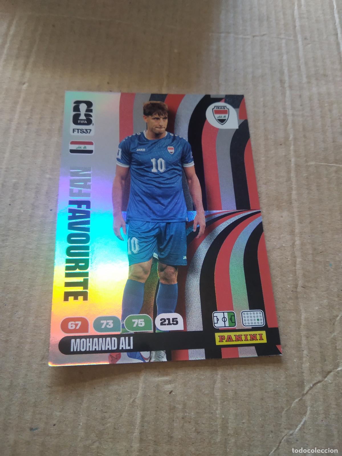 Cromos de f&uacute;tbol: FTS37 MOHANAD ALI IRAQ IRAK FINAL TEAM SET CROMO FUTBOL PANINI ADRENALYN MUNDIAL 2026