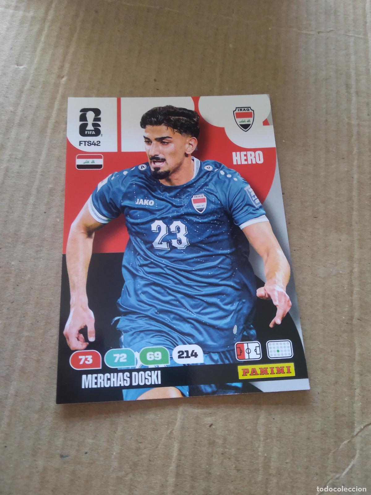 Cromos de f&uacute;tbol: FTS42 MERCHAS DOSKI IRAQ IRAK FINAL TEAM SET CROMO FUTBOL PANINI ADRENALYN MUNDIAL 2026