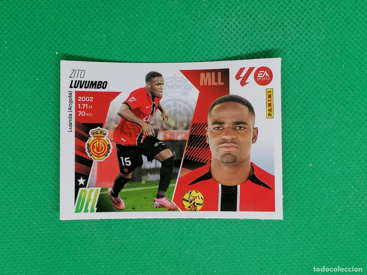 Football Stickers: 23 ZITO LUVUMBO MALLORCA MERCADO INVIERNO ⚽ PANINI LIGA ESTE 25 26 2025 2026 ⚽
