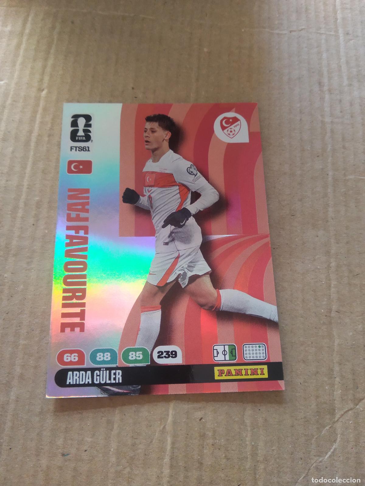 Football Stickers: FTS61 ARDA GULER rookie TURQUIA FINAL TEAM SET CROMO FUTBOL PANINI ADRENALYN MUNDIAL 2026