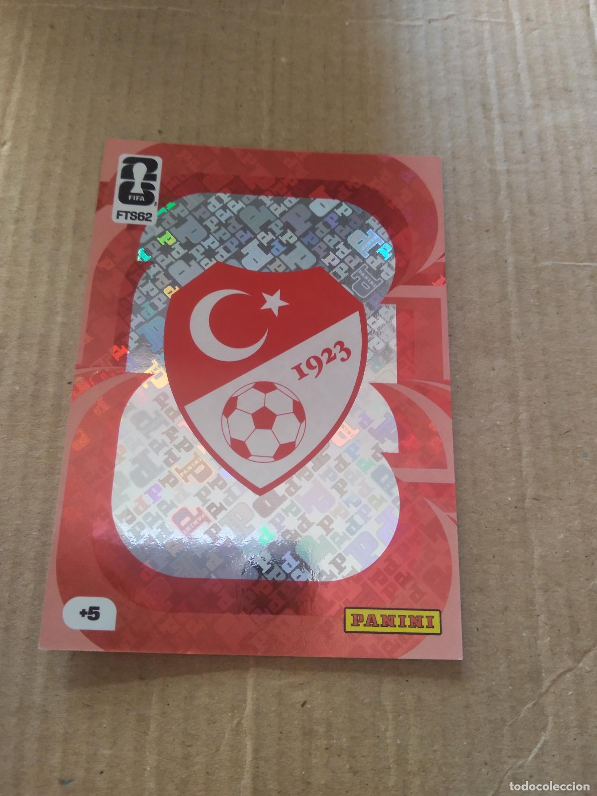 Football Stickers: FTS62 ESCUDO TURQUIA FINAL TEAM SET CROMO FUTBOL PANINI ADRENALYN MUNDIAL 2026