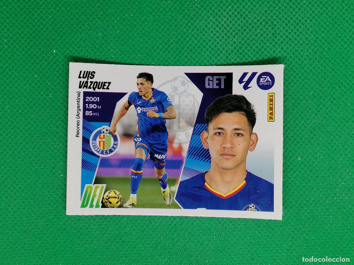 Football Stickers: 18 LUIS VAZQUEZ GETAFE MERCADO INVIERNO ⚽ PANINI LIGA ESTE 25 26 2025 2026 ⚽