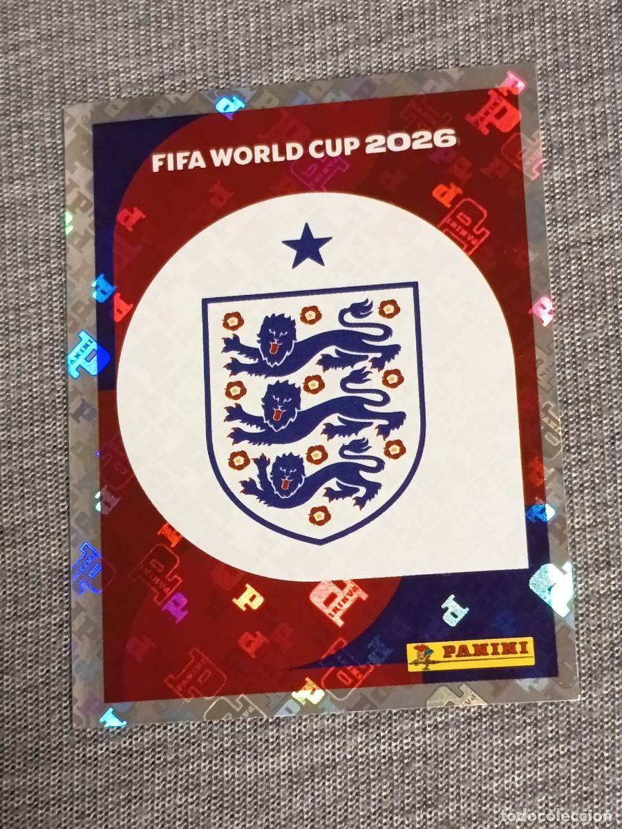 Cromos de f&uacute;tbol: ESCUDO INGLATERRA ENG 1 STICKER MUNDIAL 2026 PANINI FIFA WORLD CUP NUEVO