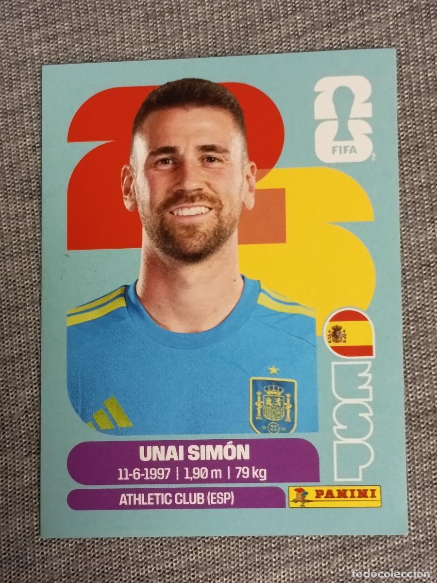 Football Stickers: UNAI SIMON ESP 2 STICKER MUNDIAL 2026 PANINI FIFA WORLD CUP NUEVO