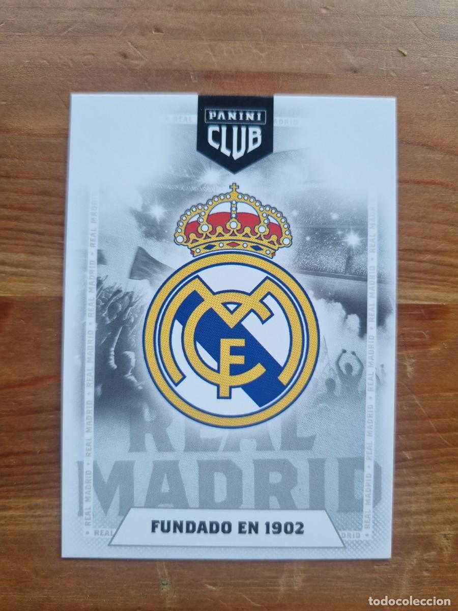 Cromos de f&uacute;tbol: 1 ESCUDO. Panini Club Real Madrid 2025 2026 25 26. NUEVO