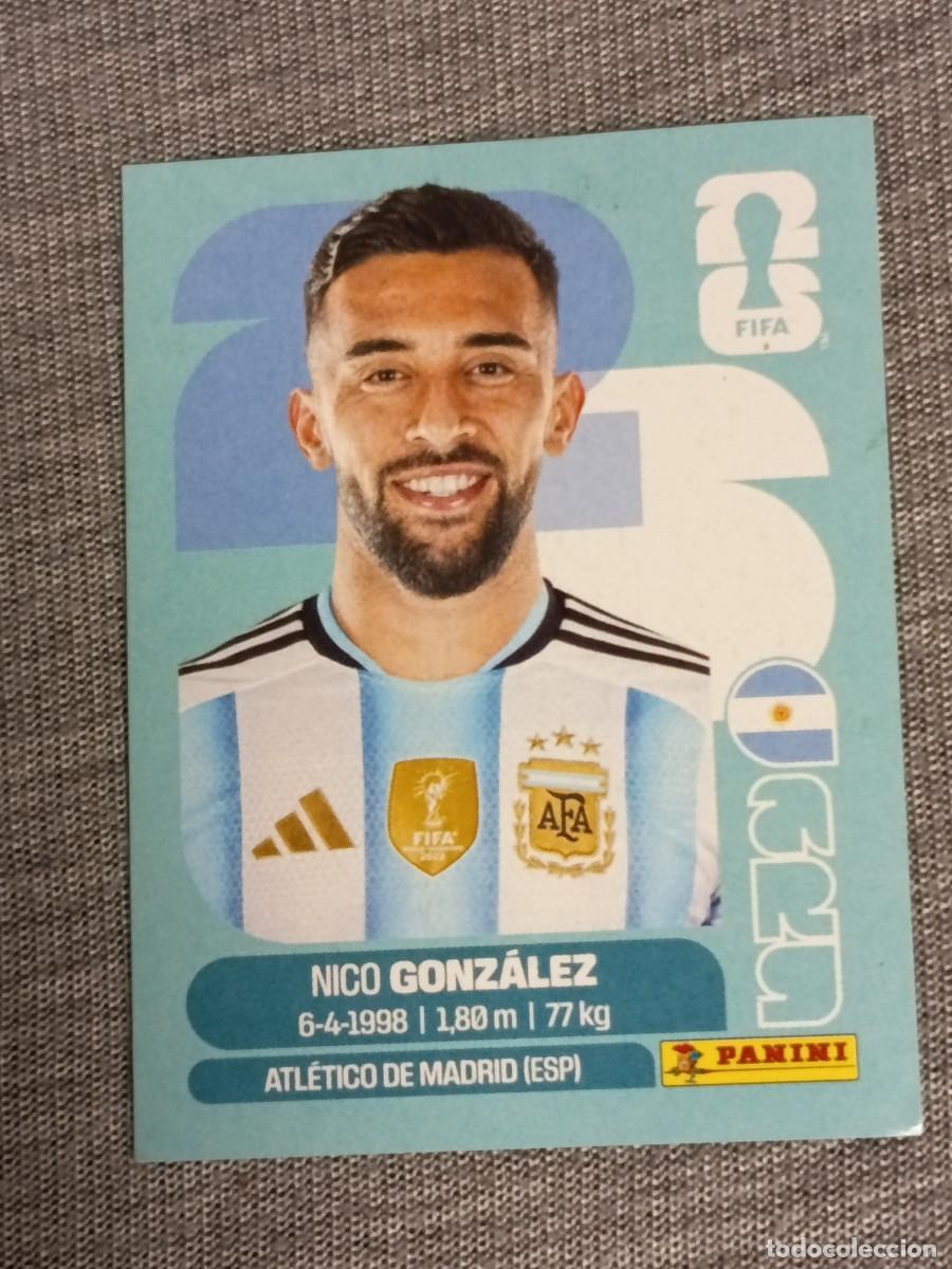 Cromos de f&uacute;tbol: NICO GONZ&Aacute;LEZ ARG 16 STICKER MUNDIAL 2026 PANINI FIFA WORLD CUP NUEVO