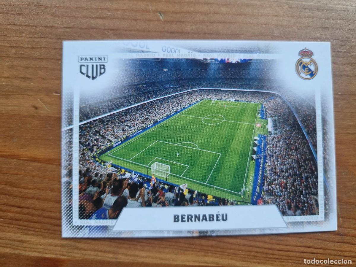 Cromos de f&uacute;tbol: 4 ESTADIO BERNABEU. Panini Club Real Madrid 2025 2026 25 26. NUEVO