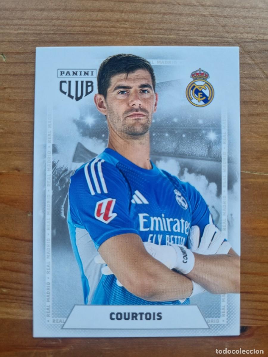 Cromos de f&uacute;tbol: 6 Thibaut COURTOIS. Panini Club Real Madrid 2025 2026 25 26. NUEVO