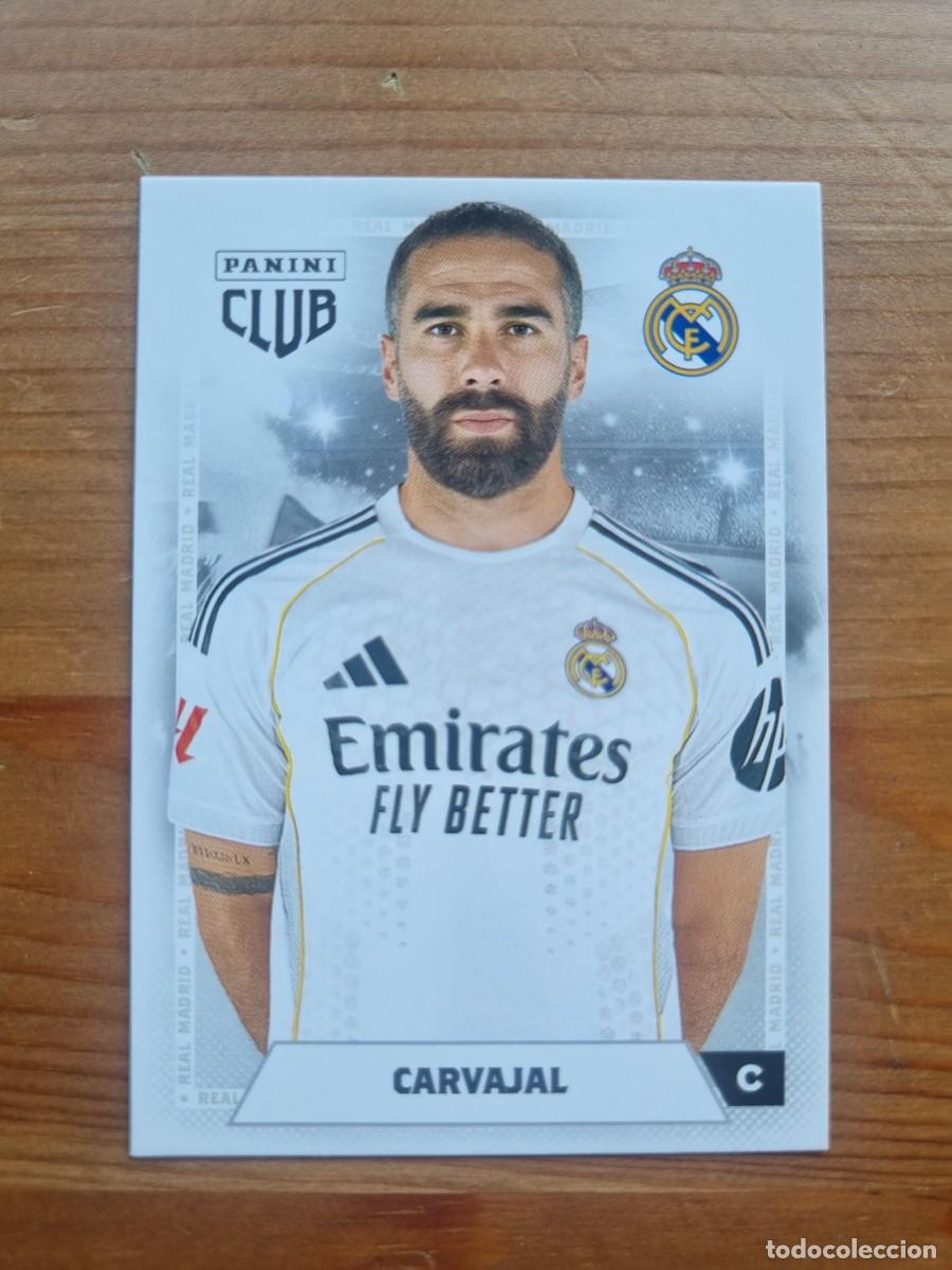 Cromos de f&uacute;tbol: 8 Dani CARVAJAL. Panini Club Real Madrid 2025 2026 25 26. NUEVO